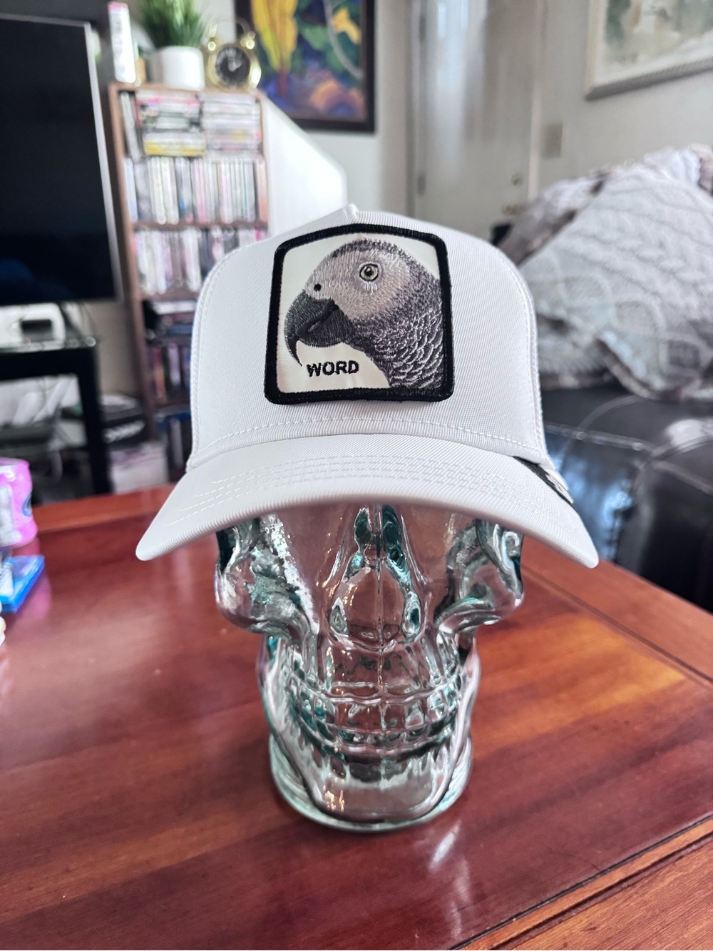 Goorin Bros. “PREMIUM PLATINUM SERIES” WORD Trucker Hat. Mesh SnapBack. NWT